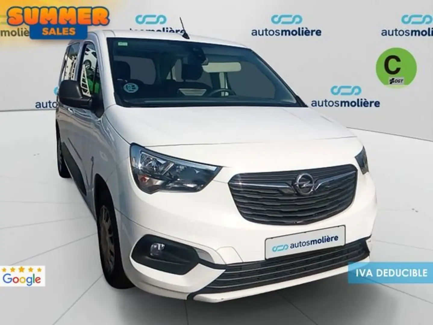 Opel Combo 1.5+TD+S%26S+Edition+Plus+L+75+kW+%28102+CV%29 Blanco - 2