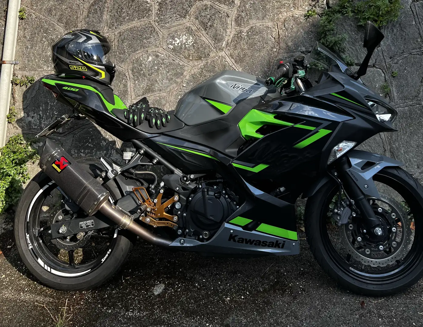 Kawasaki Ninja 400 Solo realmente interessati. Negro - 1