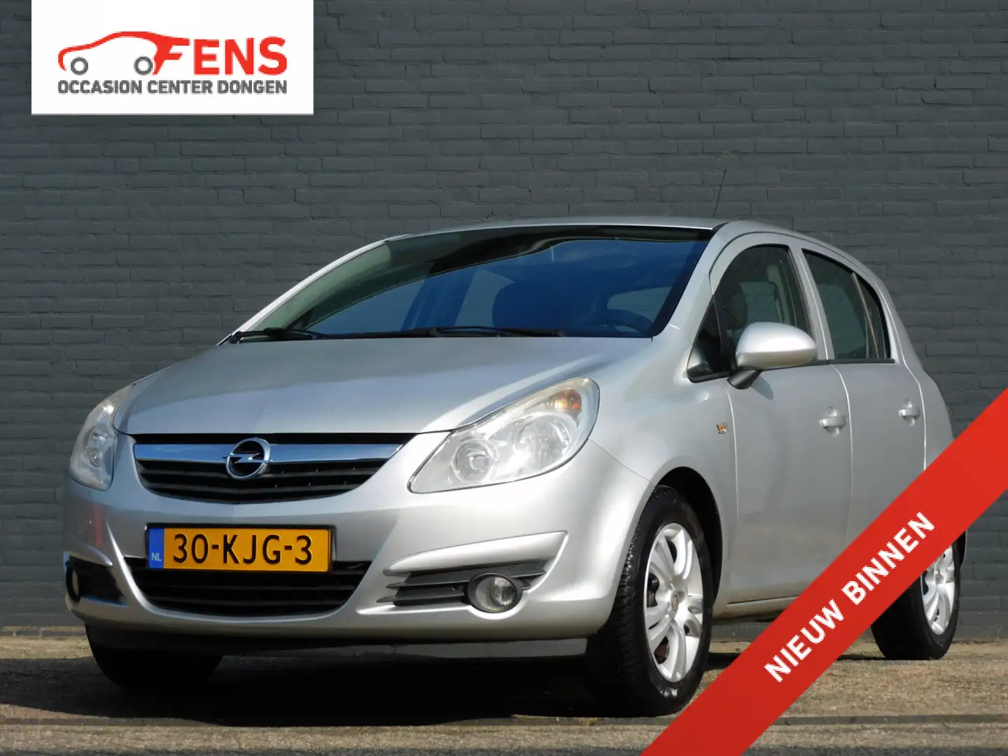 Opel Corsa 1.4-16V Enjoy 2e EIGENAAR! AIRCO! INBOUW FIETSDRAG Grau - 1