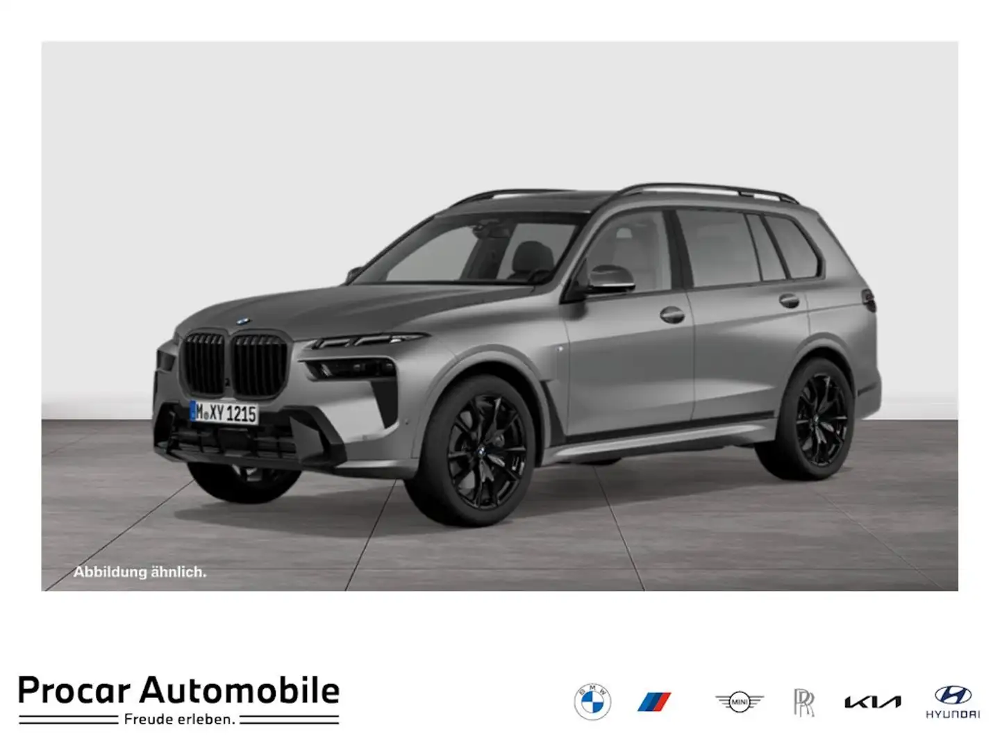 BMW X7 xDrive40d M Sport HUD PANO RFK NAVI LED DAB Gris - 1