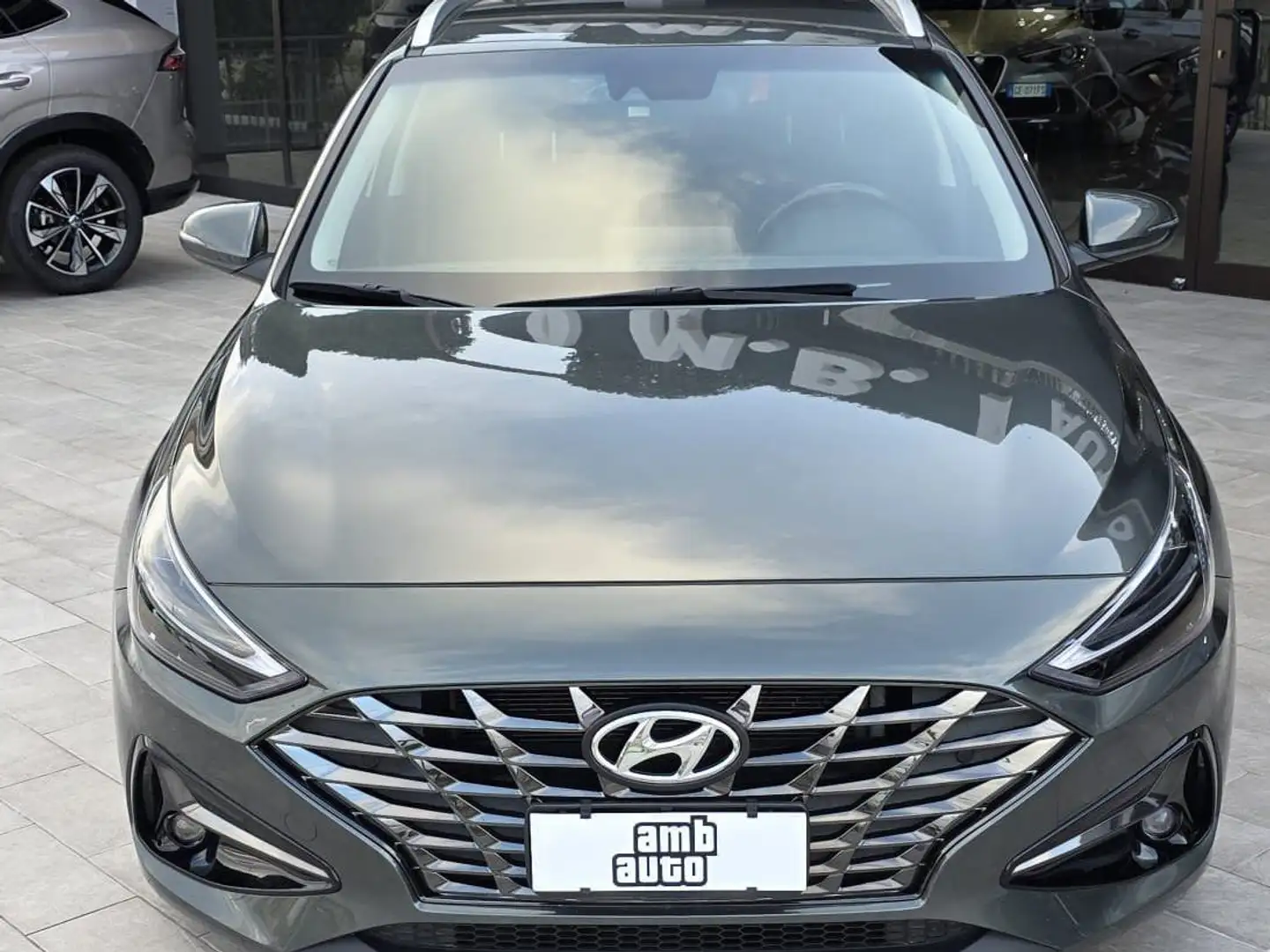 Hyundai i30 i30 Wagon 1.0 48V Techno Pack 120cv Grigio - 2