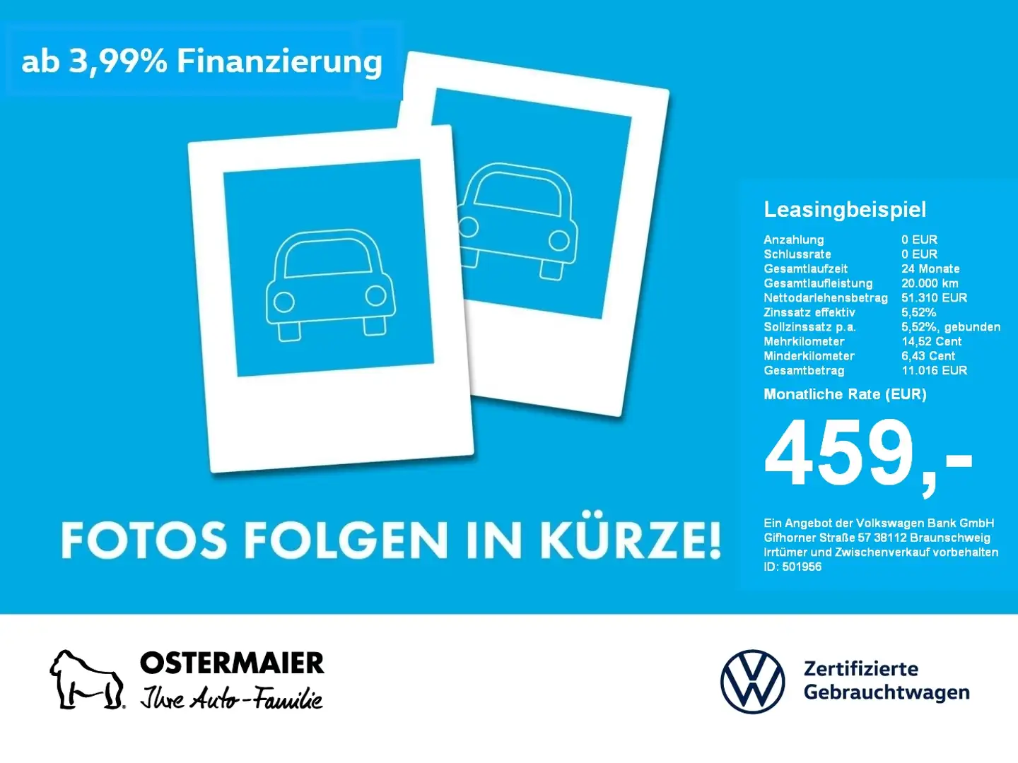 Volkswagen ID.7 GTX 340PS NP.80T NAVI.AHK.AERA-VIEW.HEAD-UP.PANO.2 Rot - 1