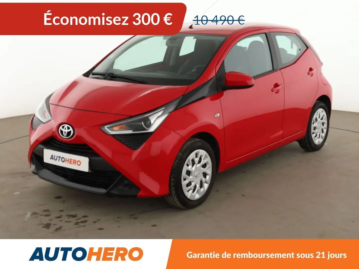 Toyota Aygo 1.0 VVT-i X-Play Rouge - 1