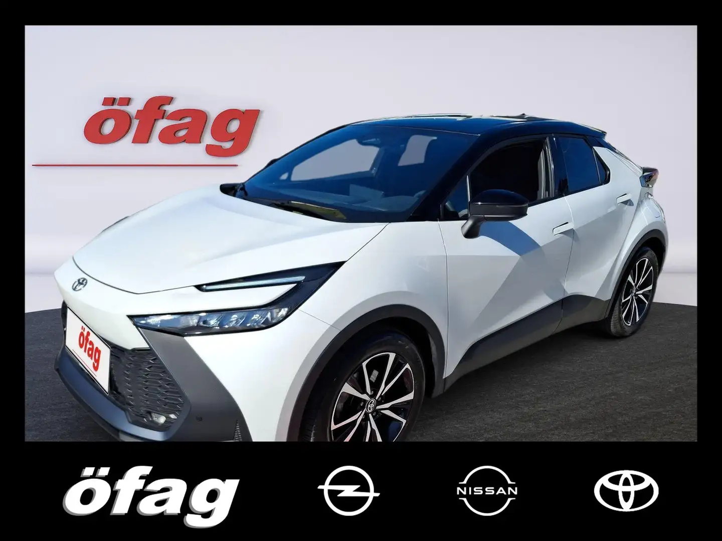 Toyota C-HR 2.0 Hybrid E-CVT Active Drive LED+Navi+SHZ Weiß - 1