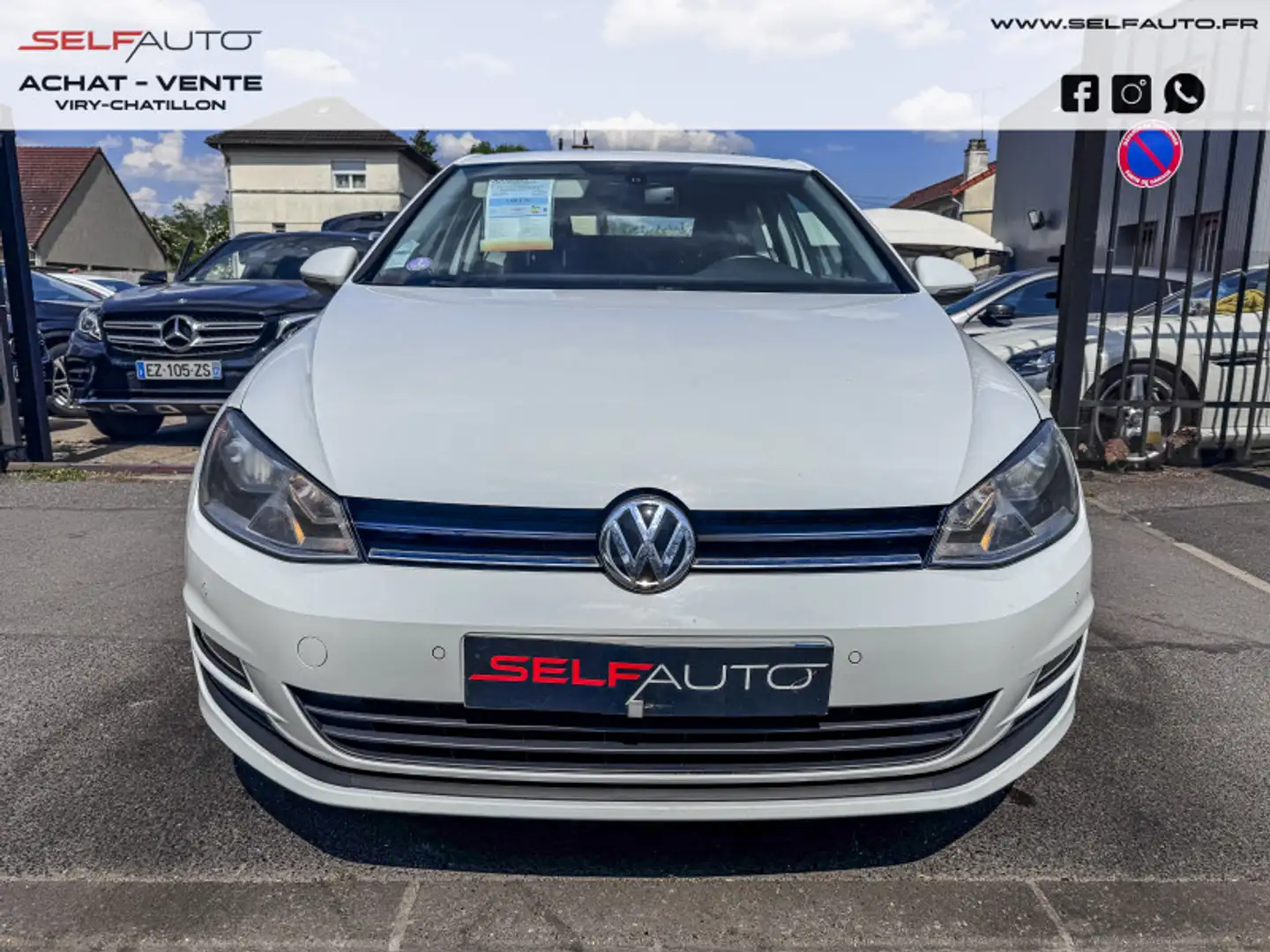 Volkswagen Golf 1.2 TSI 105CH BLUEMOTION TECHNOLOGY CONFORTLINE 3P Blanc - 2