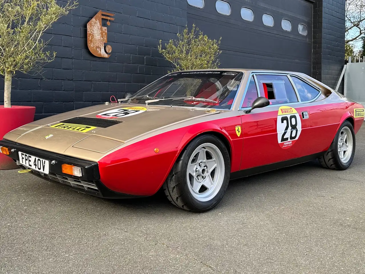 Ferrari 308 GT4 ex Chris Rea race car, foto 12
