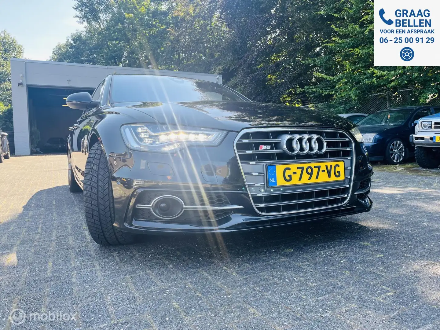 Audi S6 4.0 TFSI S6 520 pk Quattro Pro Line Plus Full opti Schwarz - 2