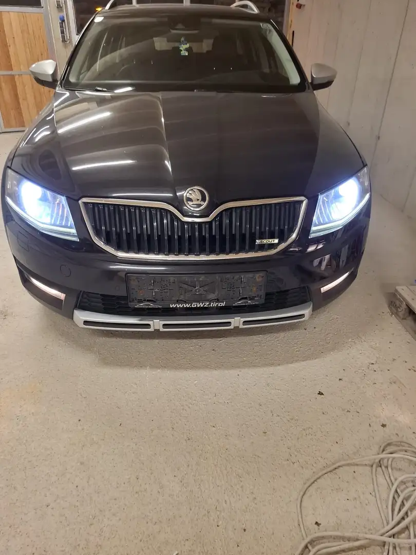 Skoda Octavia Octavia Combi 2,0 TDI 4x4 Scout DSG Scout Schwarz - 2