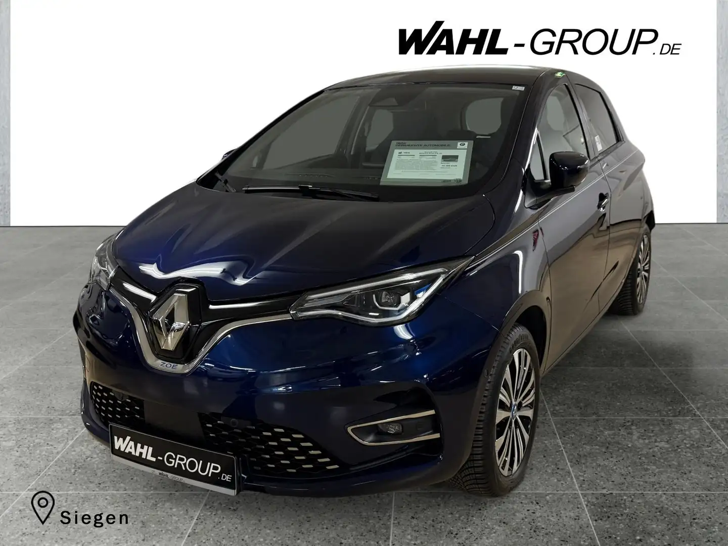 Renault ZOE RIVIERA R135 Z.E. 50 *INKL.AKKU*KAMERA*KLIMAAUTO.* Blau - 1