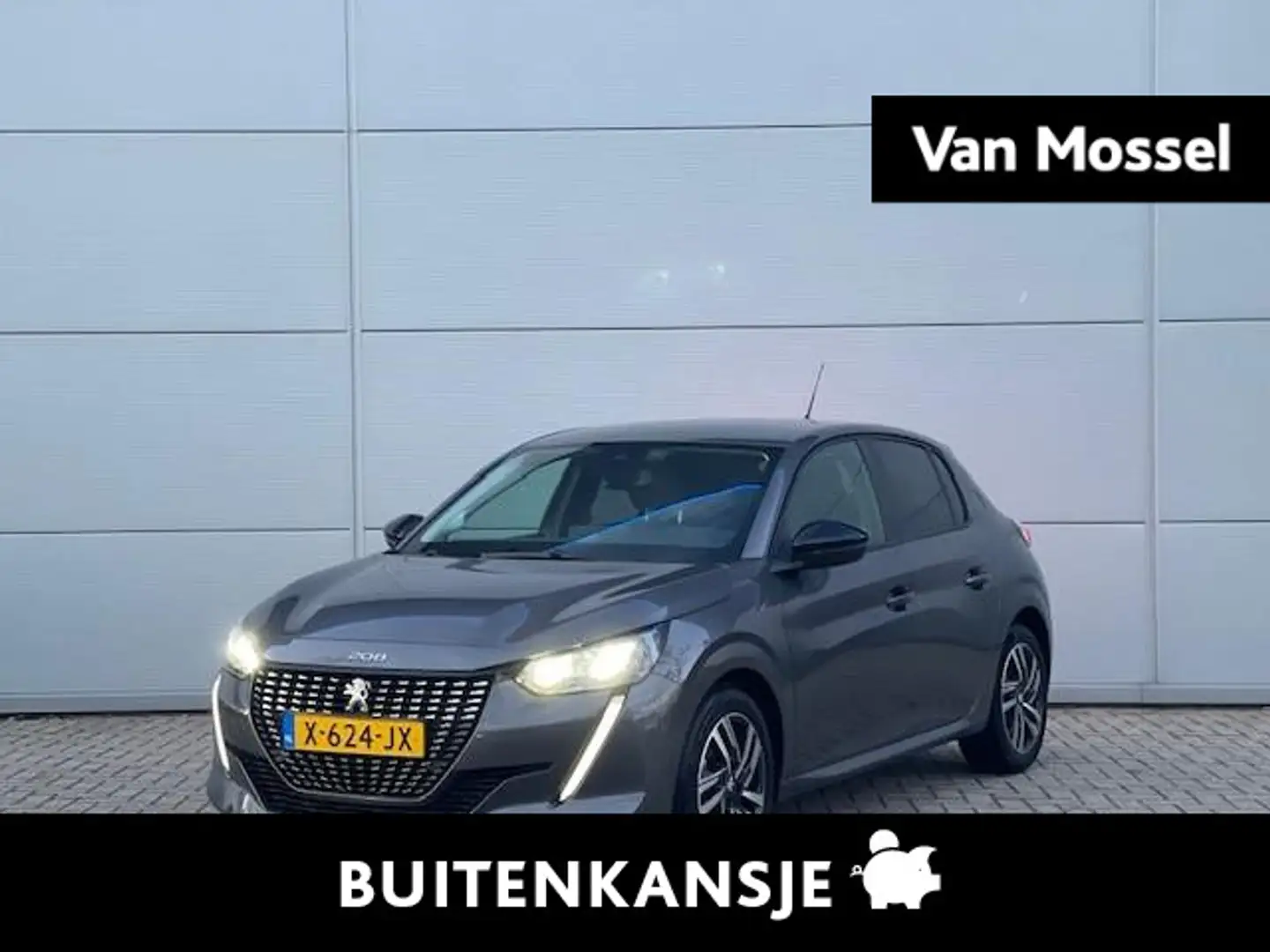 Peugeot 208 1.2 PureTech 100 Allure Peugeot 208 1.2 PureTech A Gris - 1
