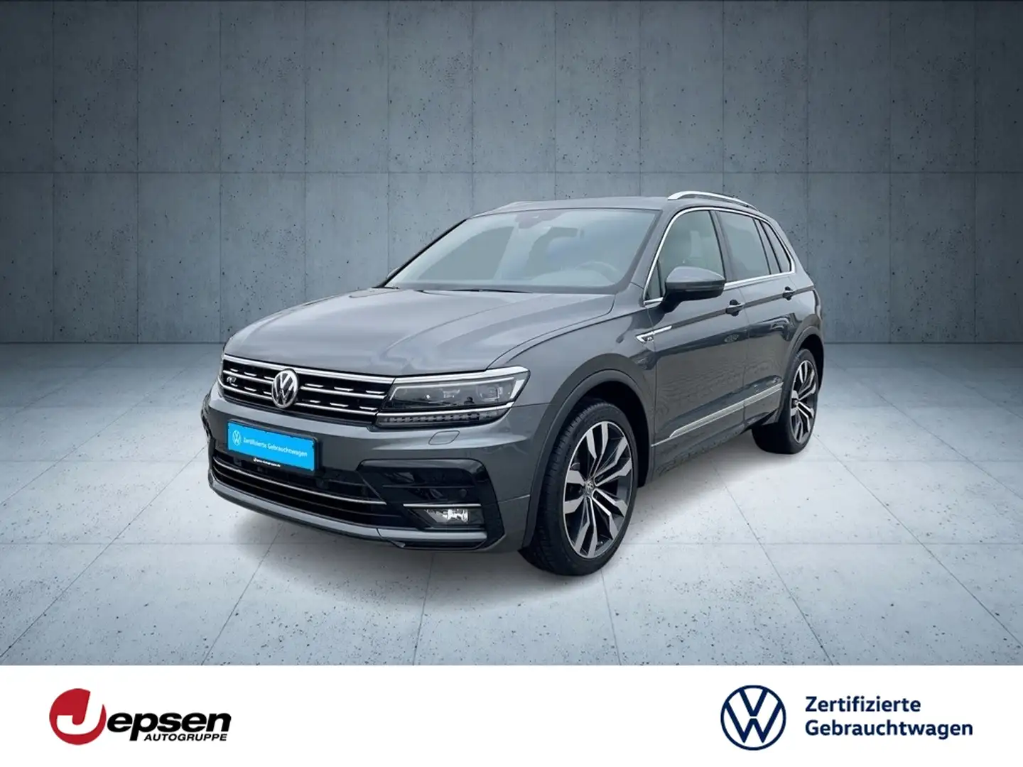 Volkswagen Tiguan R-Line 2.0TDI 4M DSG Nav+Pano+LED+dynLicht Grau - 1