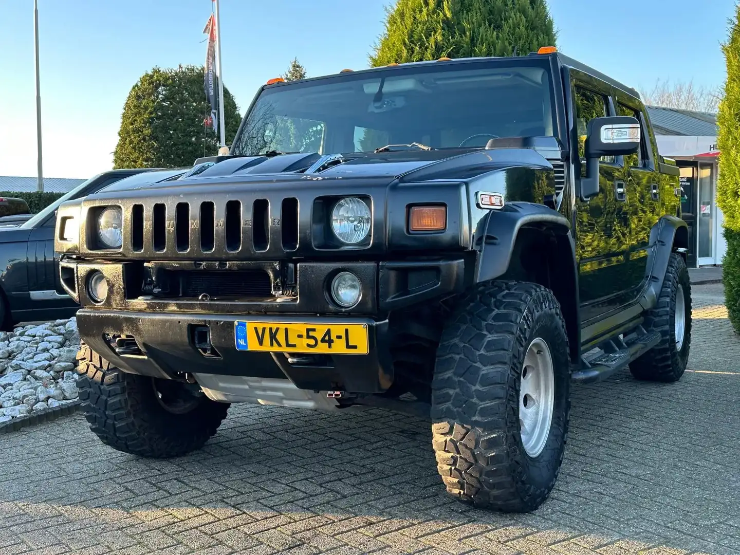 HUMMER H2 6.0 V8 SUT Youngtimer 5-Persoons LPG Marge Czarny - 1
