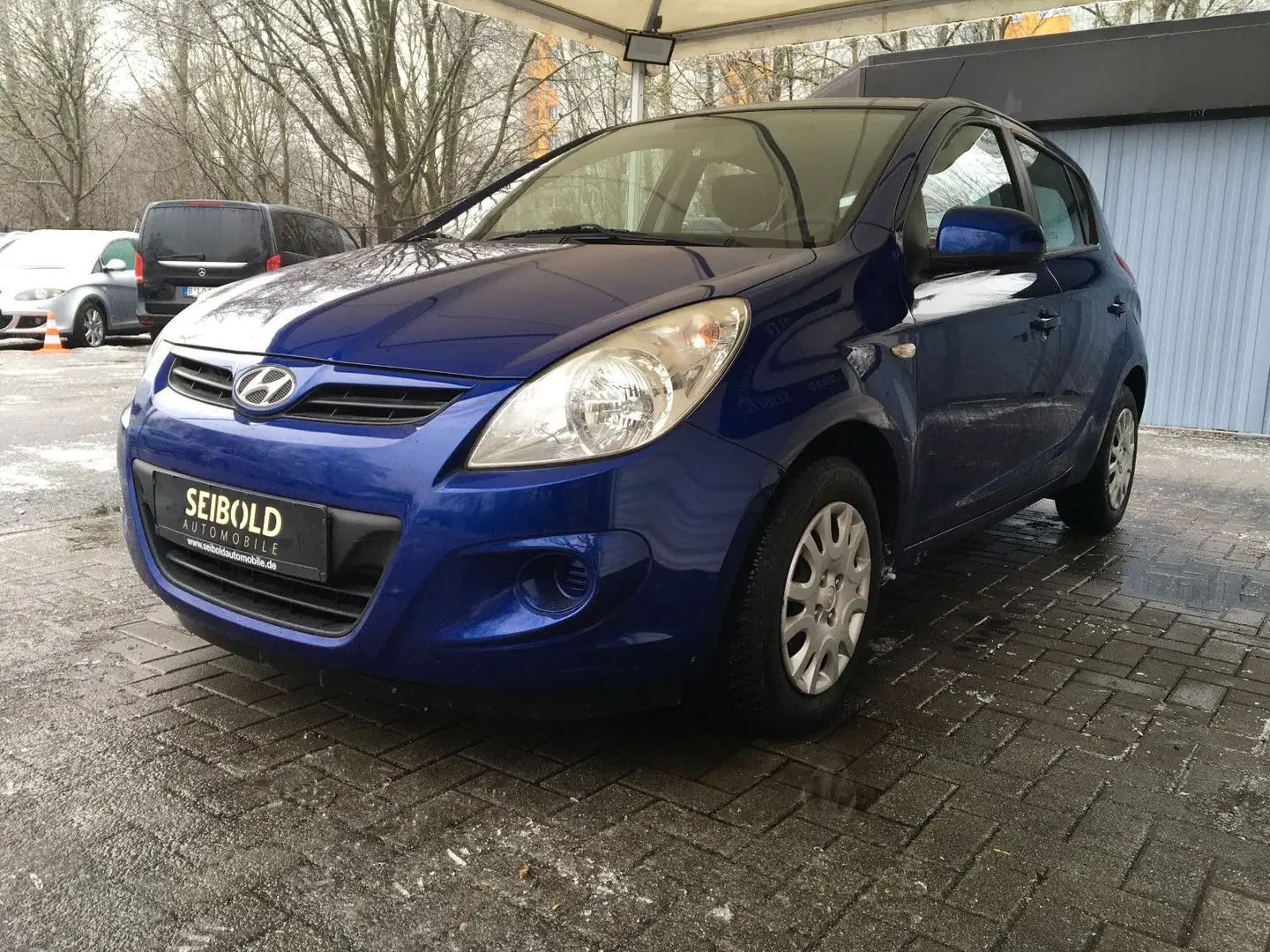 Hyundai i20 1.2 Classic/74Tkm/Klima/Allwetter/5-Türig Blau - 1