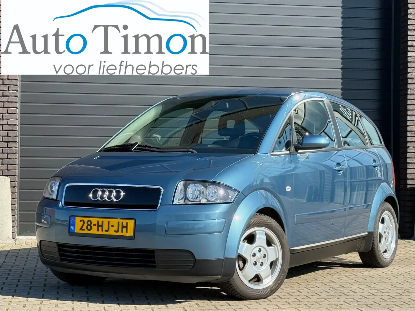Audi A2 1.4i Exclusive Edition | Airco ECC, Cruise Control Albastru - 1
