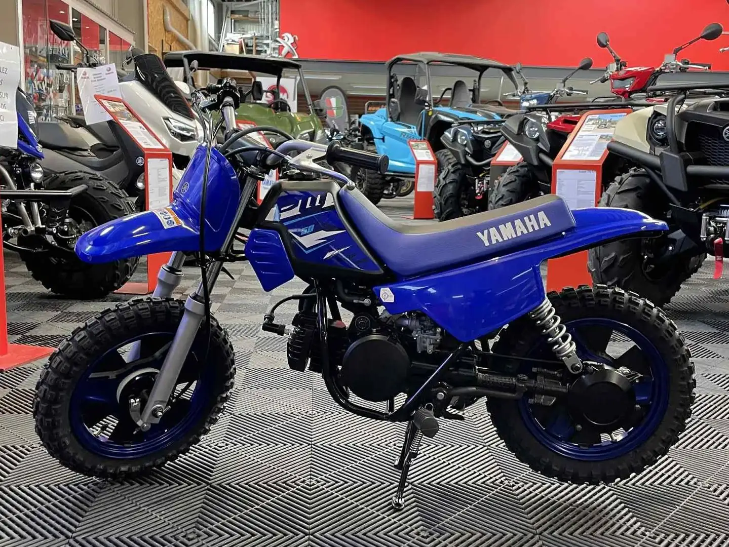 Yamaha PW 50 Bleu - 1