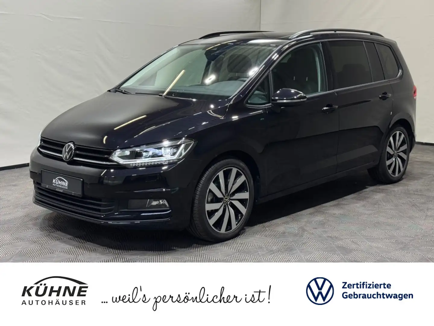 Volkswagen Touran Highline 2.0 TDI DSG Black Style | PANO Schwarz - 1
