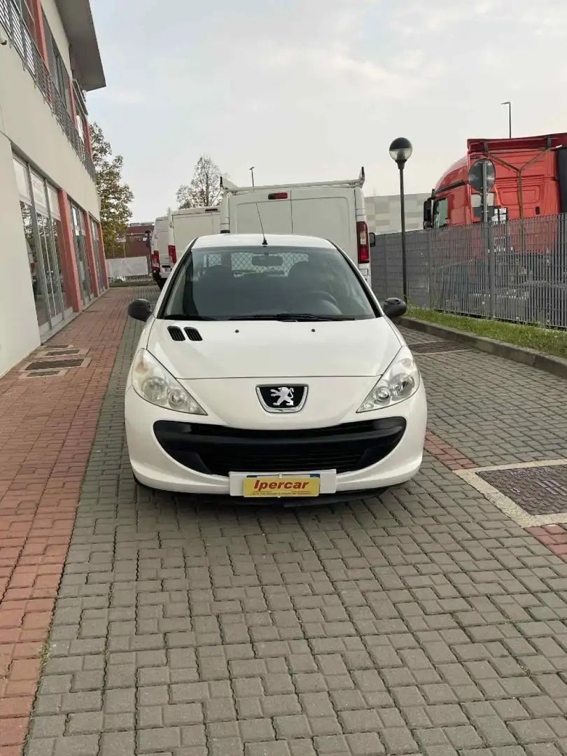 Peugeot 206 Plus 1.4 HDi 70CV VAN AUTOCARRO 2 POSTI Blanc - 1