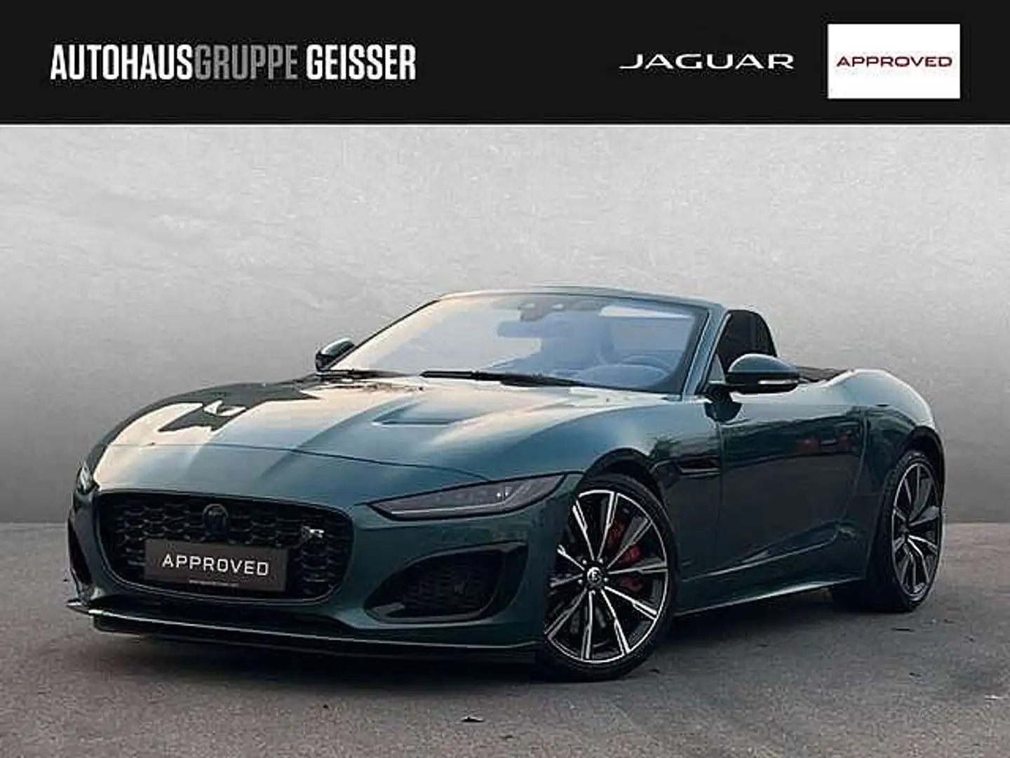 Jaguar F-Type P575 AWD  R75 V8 Cabriolet Vert - 1