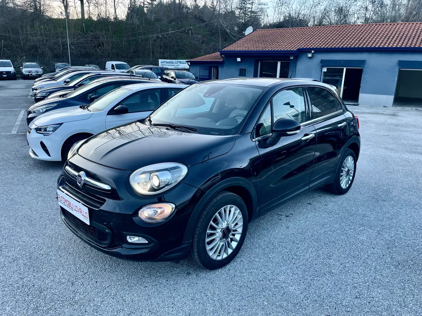 Fiat 500X 1.6 mjt Lounge 4x2 120cv 6m BIXENO-NAVI-CERCHI 17 Nero - 1