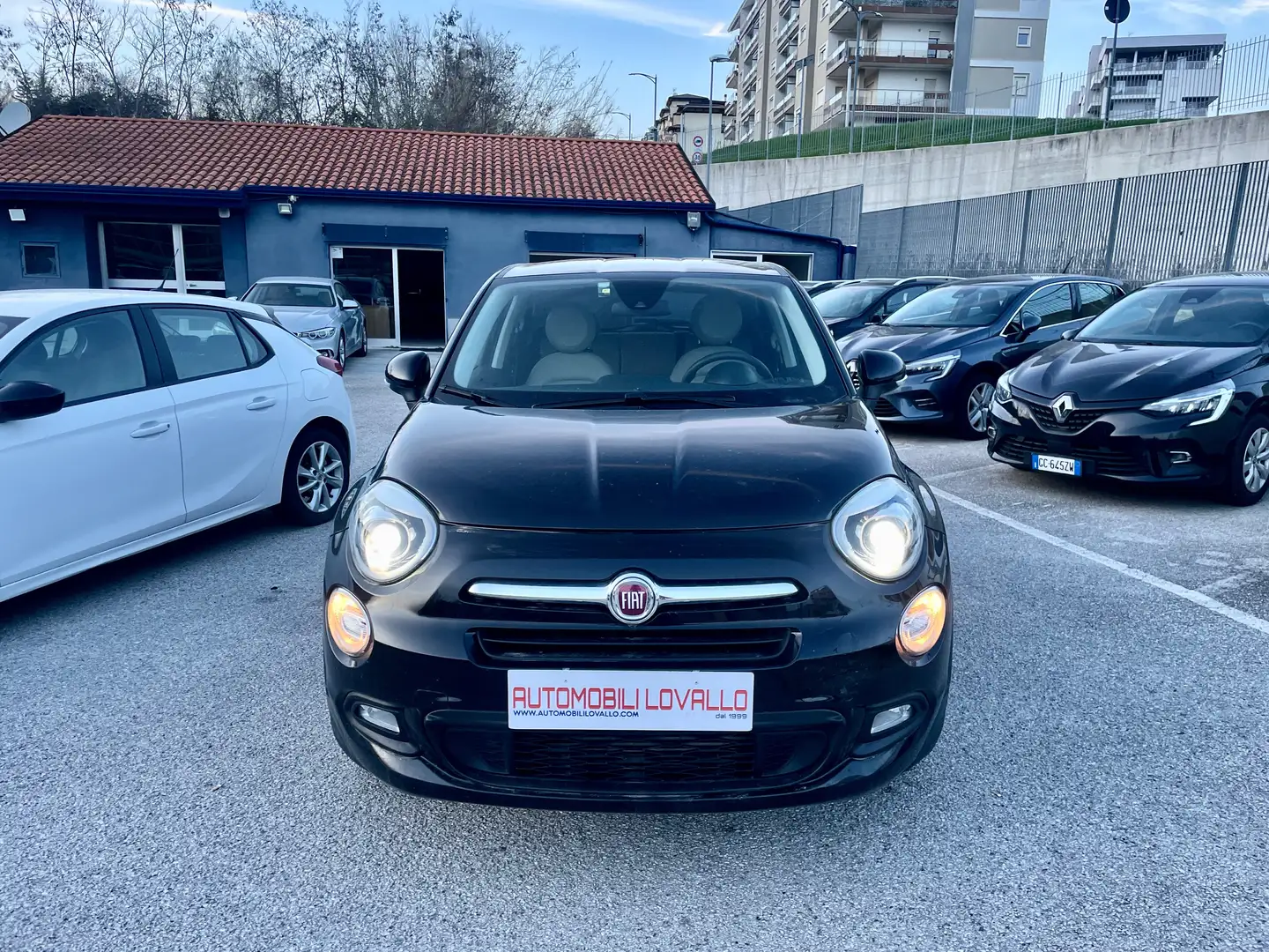 Fiat 500X 1.6 mjt Lounge 4x2 120cv 6m BIXENO-NAVI-CERCHI 17 Nero - 2