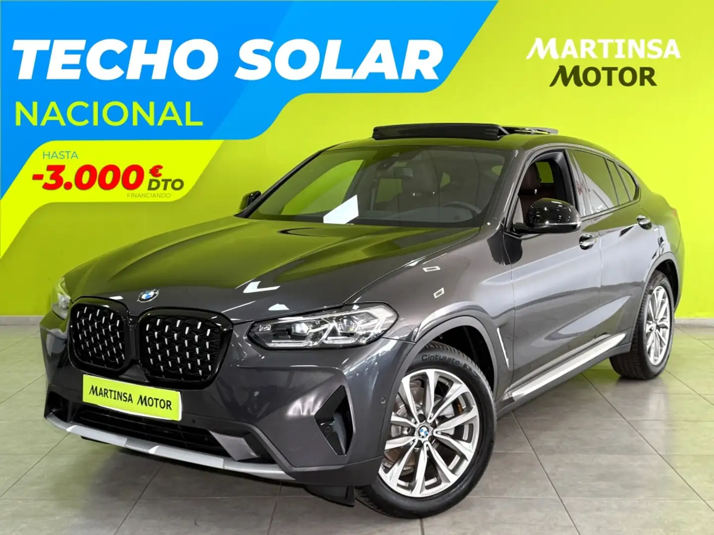 BMW X4 xDrive 20dA Gris - 1