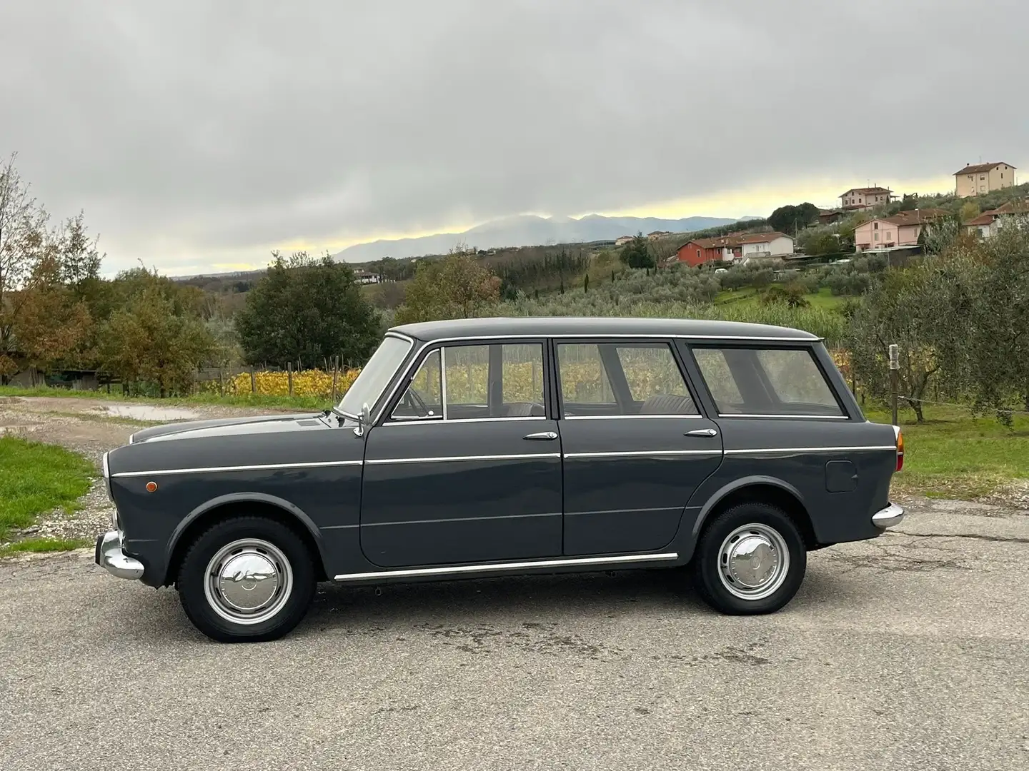 Fiat 1100 R Familiare Gris - 2