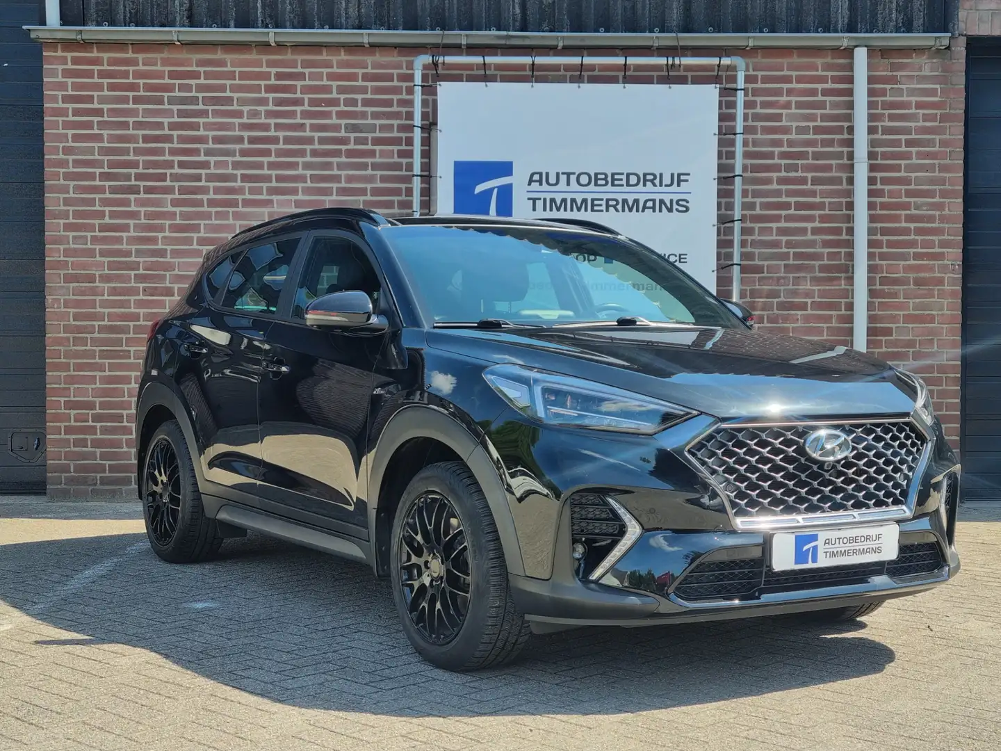 Hyundai TUCSON 1.6 T-GDI N-Line Automaat Panoramadak Zwart - 2