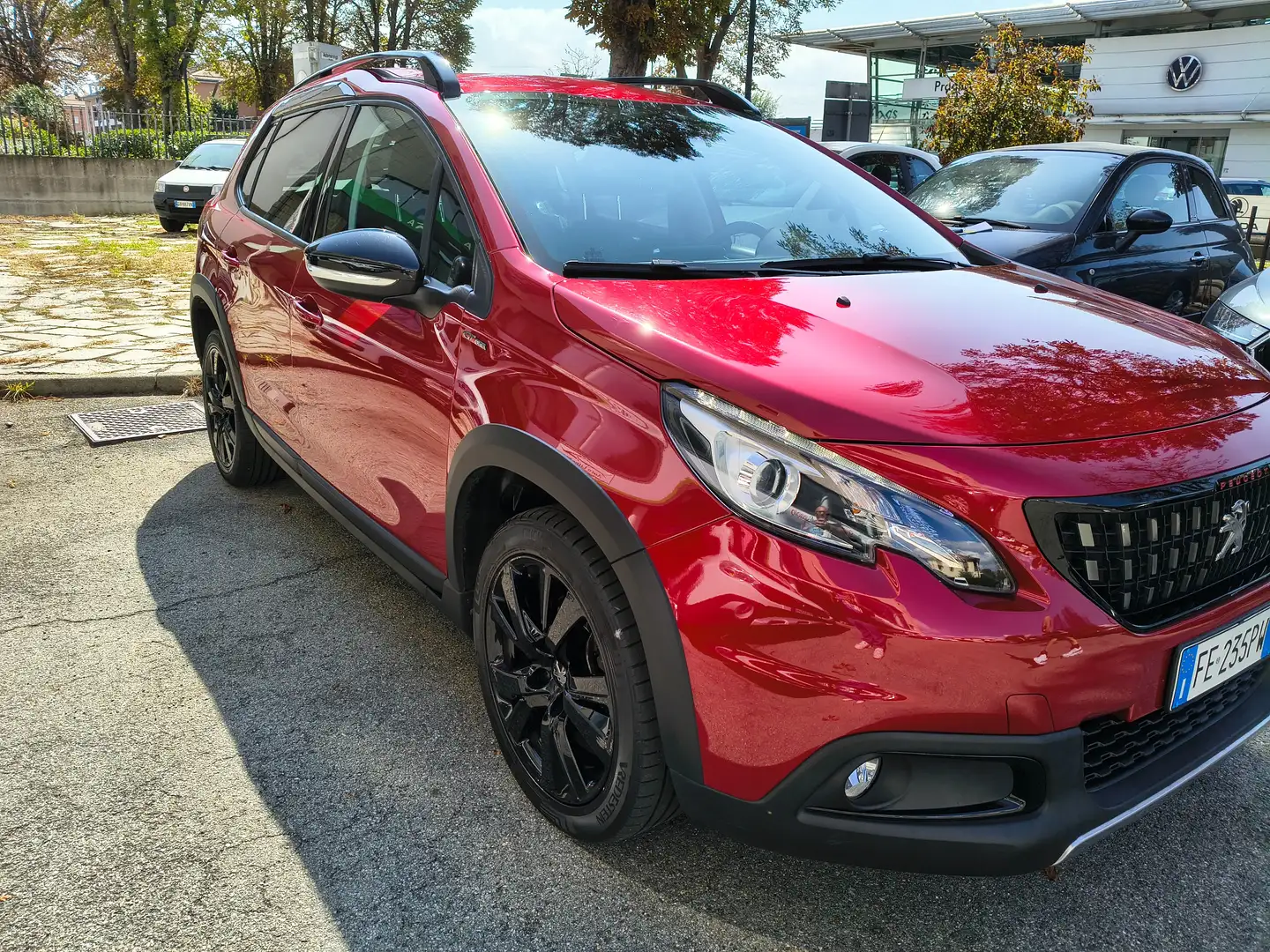 Peugeot 2008 2008 1.6 bluehdi Gt Line s ok neopatentati Rosso - 2