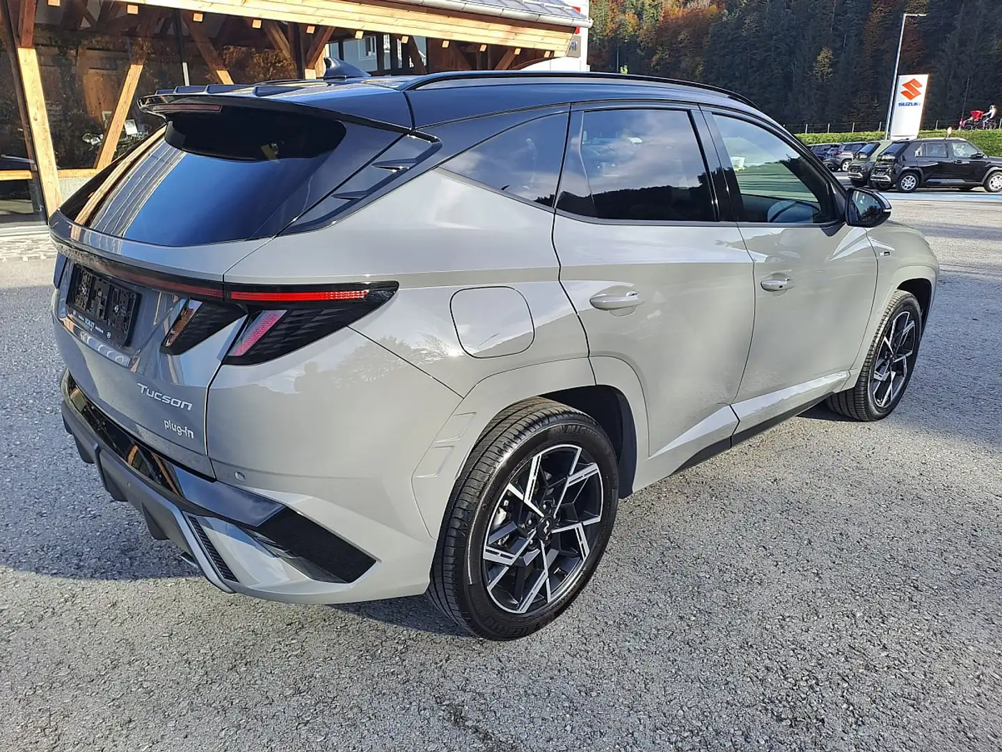 Hyundai TUCSON Tucson 1,6 T-GDI PHEV 4WD N-Line Aut. Gris - 2