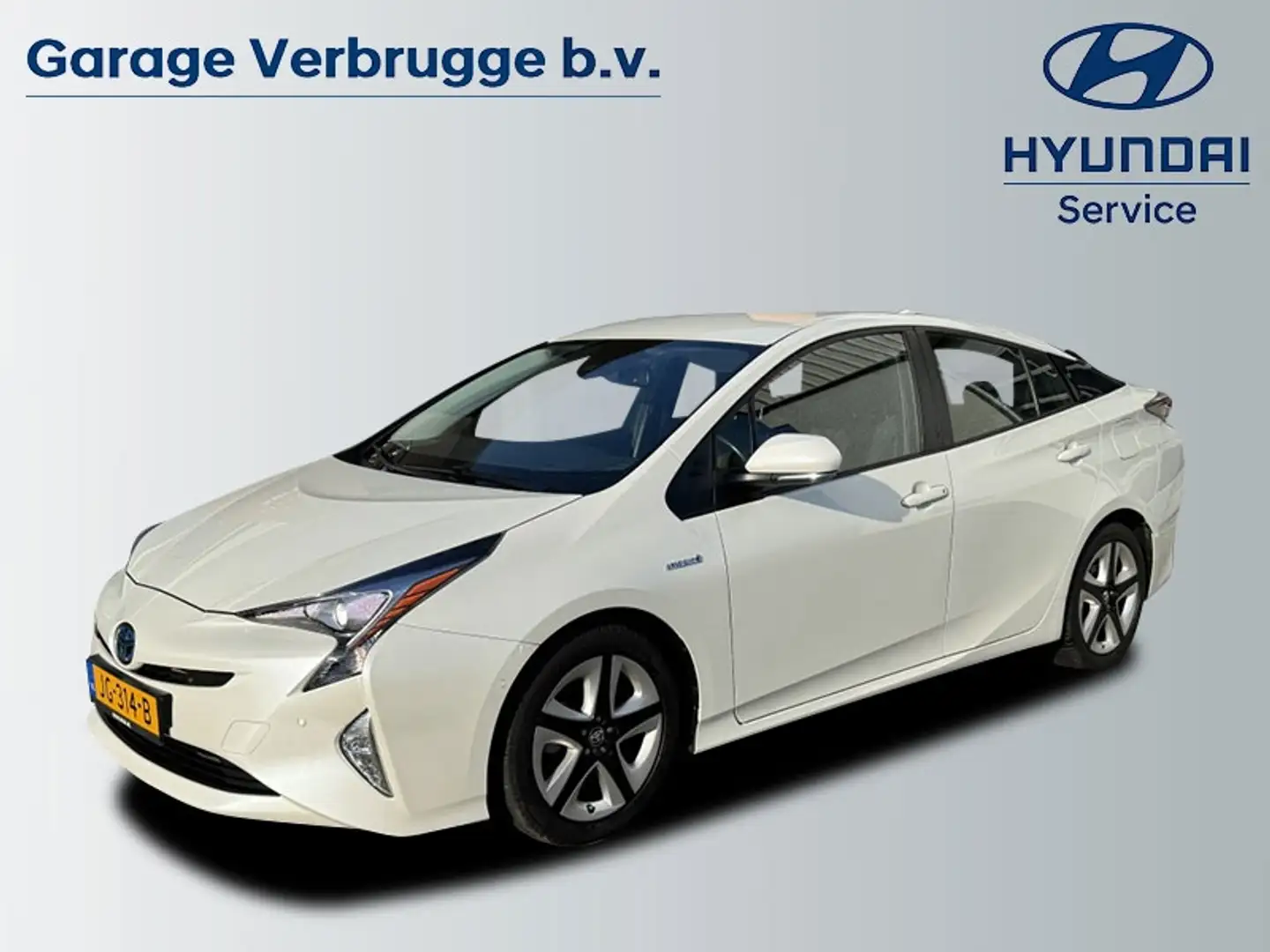 Toyota Prius 1.8 Executive | Navigatie | Leder | Achteruitrijca Blanc - 1