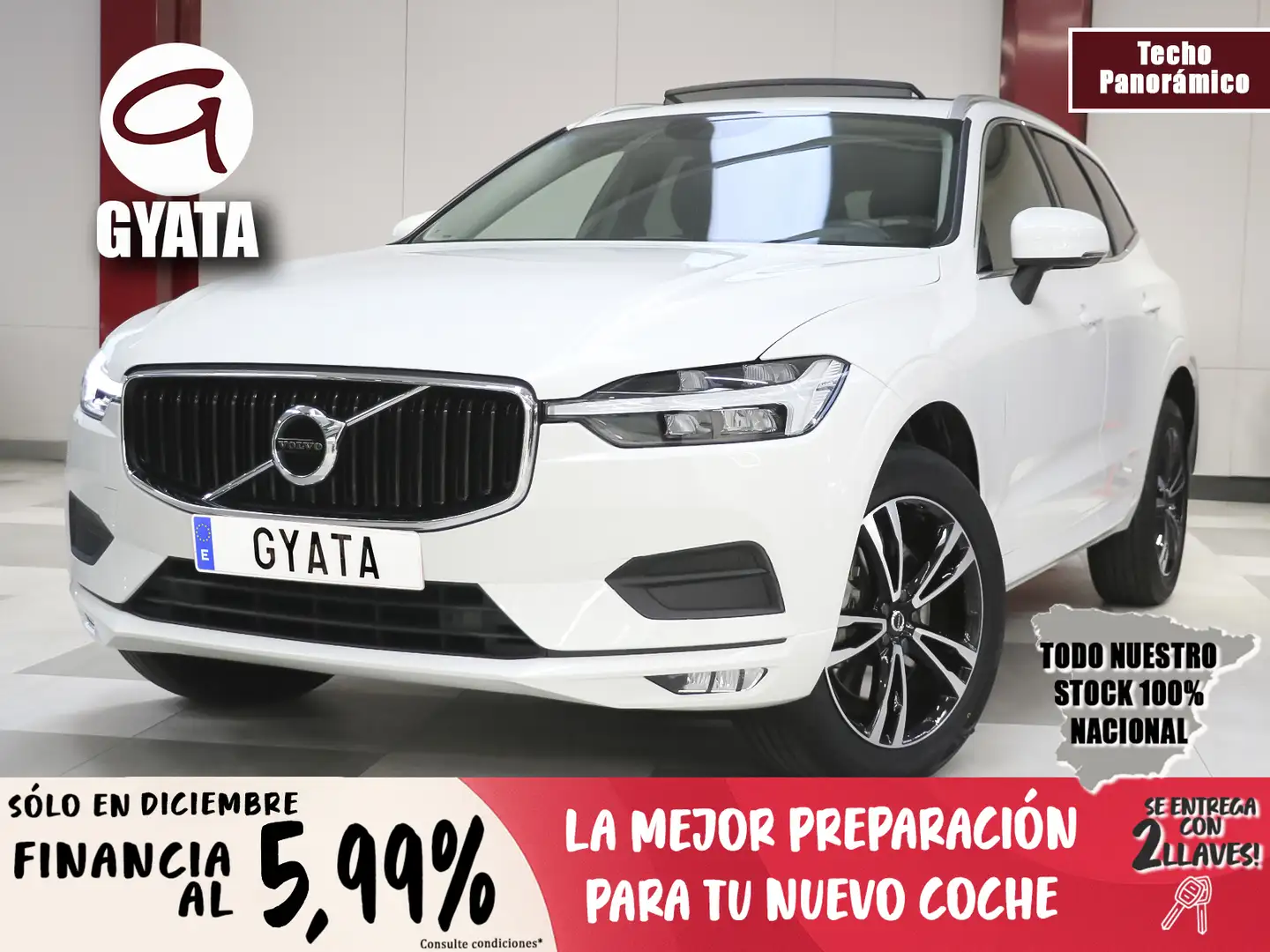 Volvo XC60 B4 Momentum Pro FWD Aut. Blanc - 1
