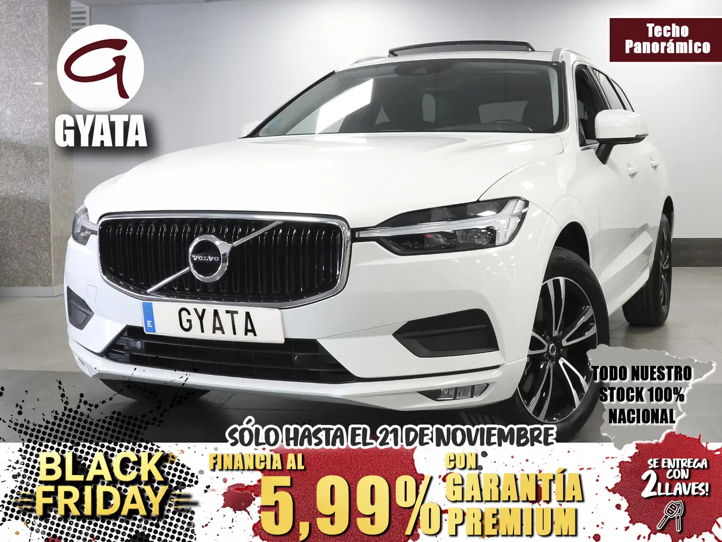 Volvo XC60 B4 Momentum Pro FWD Aut. Blanco - 1