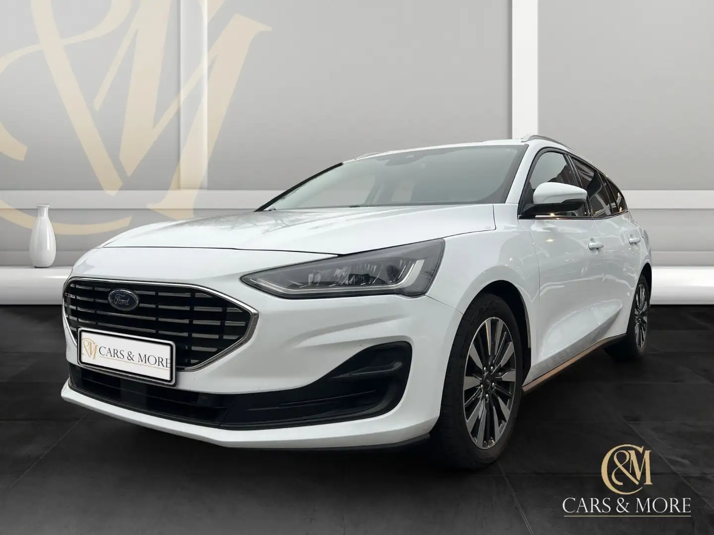 Ford Focus Titanium X Navi CarPlay LED RFK SHZ LHZ Weiß - 1
