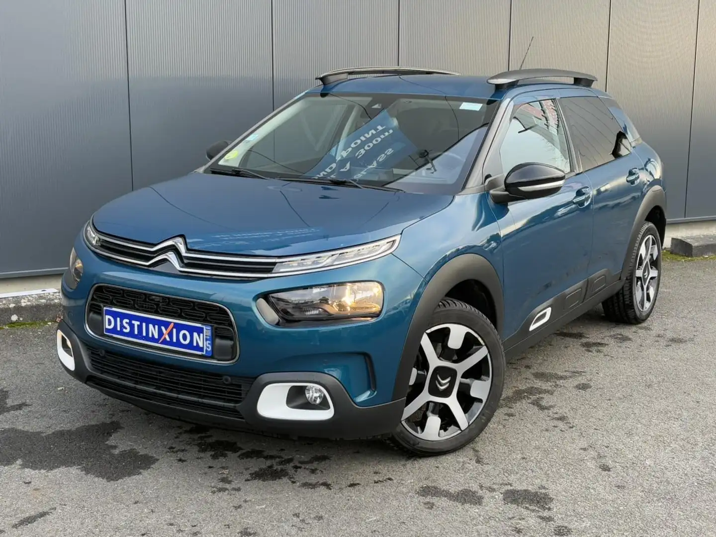 Citroen C4 Cactus 1.5 BlueHDi 120 EAT6 Shine avec Attelage, Caméra e Blauw - 1