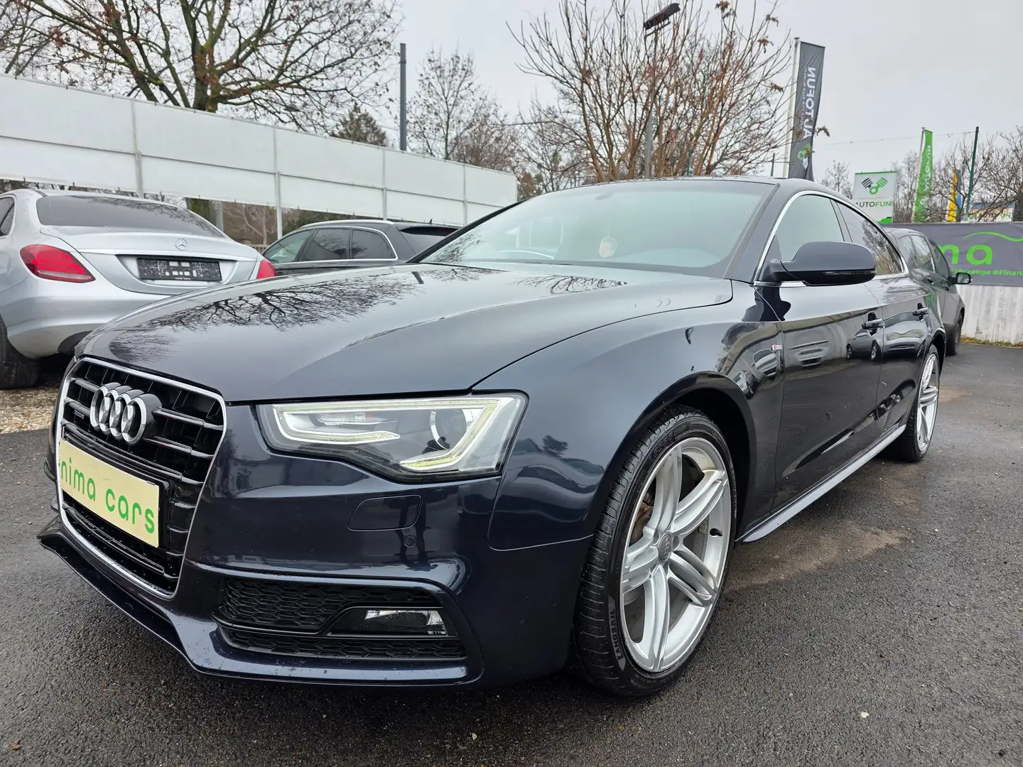 Audi A5 SB 2,0quattro Sport S-tronic S-Line/Neues Pickerl Blau - 1