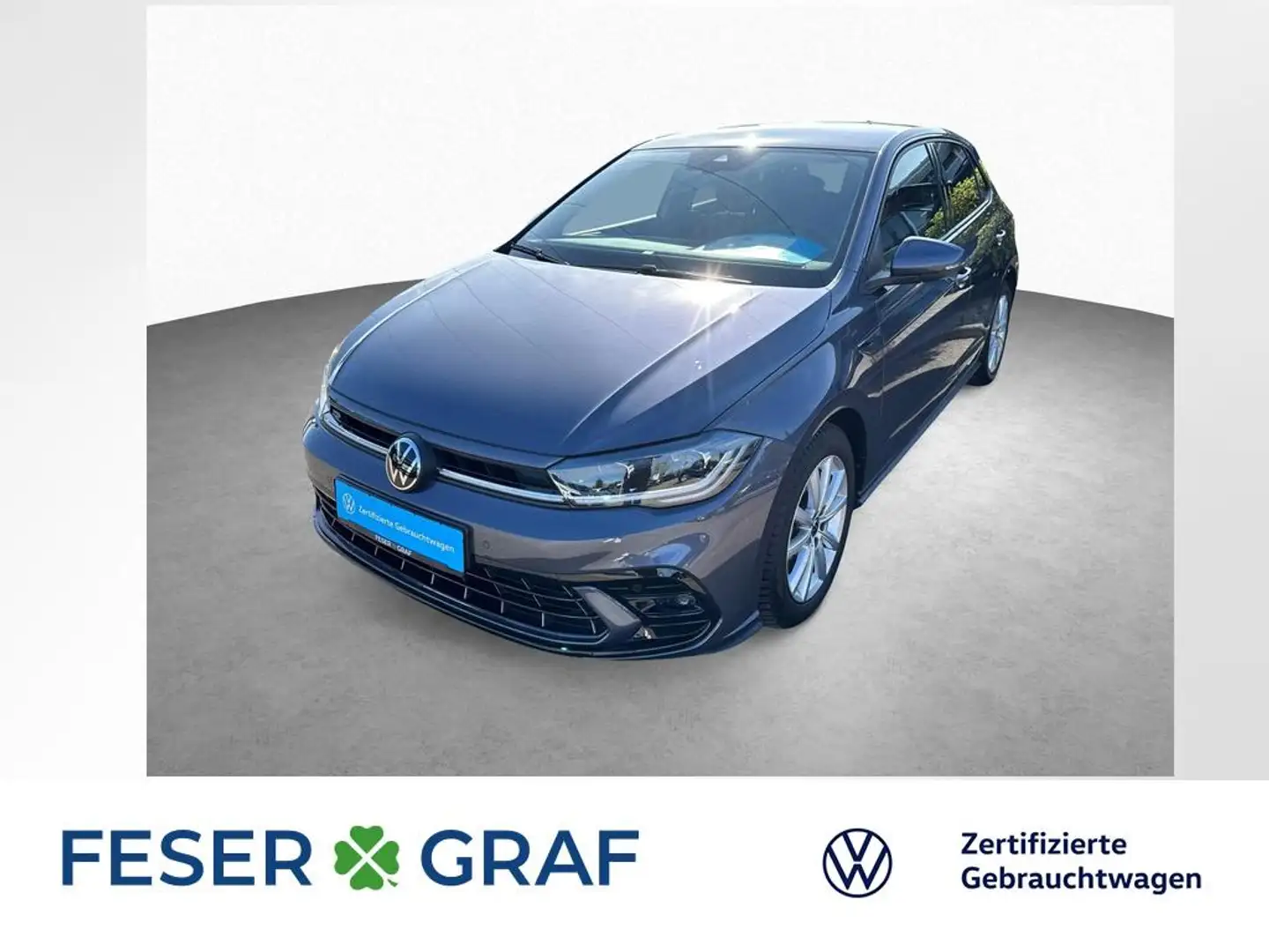 Volkswagen Polo 1.0 TSI DSG KAM NAVI ACC LED Grau - 1