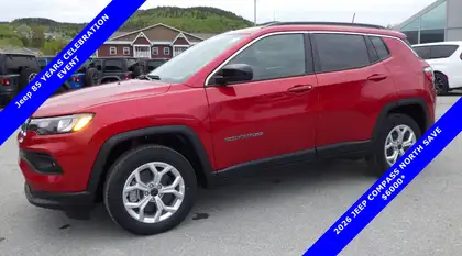 Red 2026 Jeep Compass SUV / Crossover Automatic