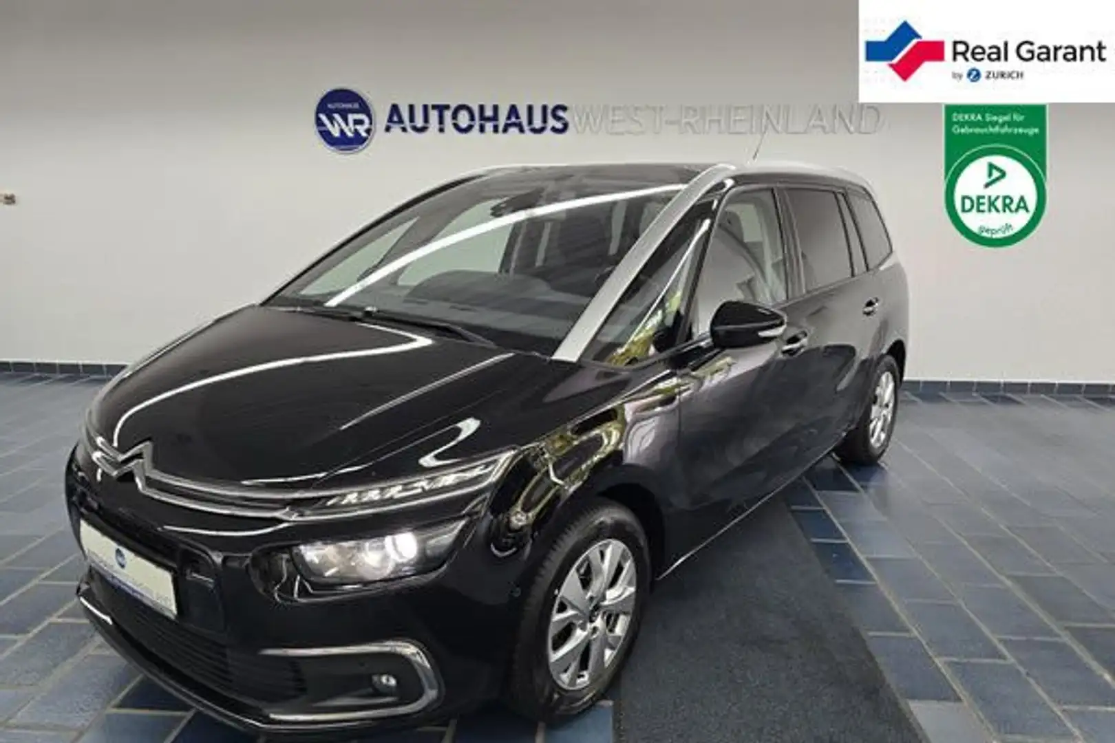 Citroen Grand C4 Picasso 96 kW*7SITZER*RFK*TEMP*NAVI*SH Noir - 1
