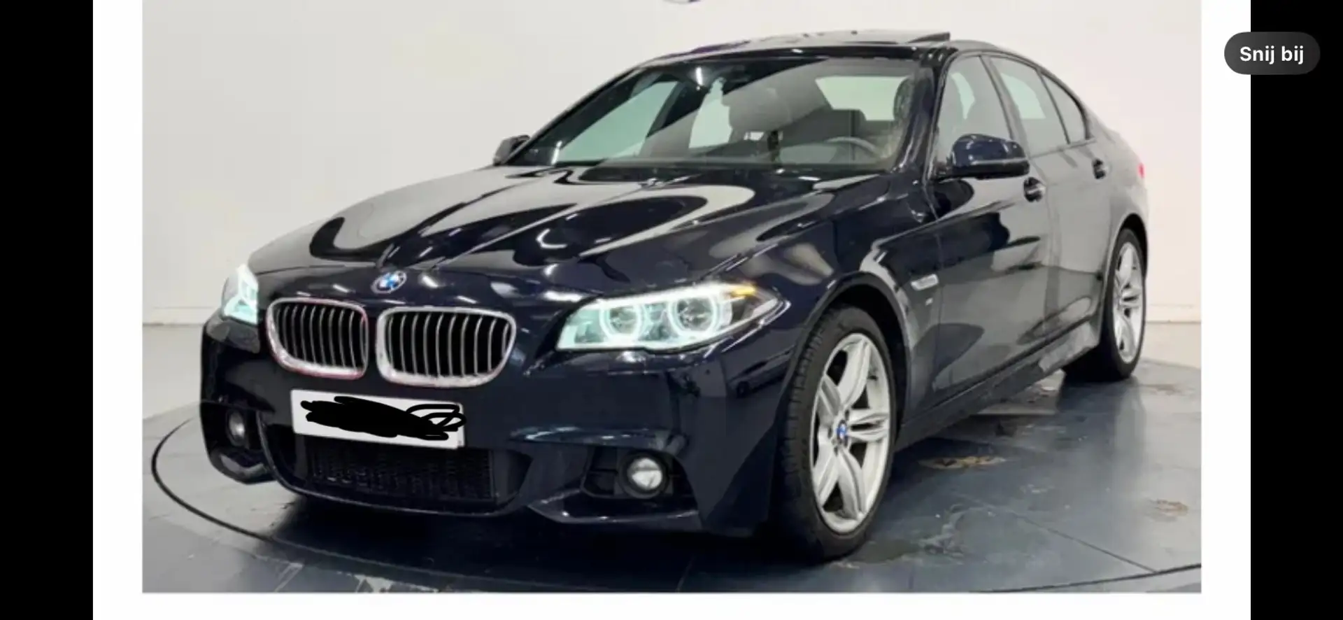 BMW 530 M pakket interieur en exterieur Blauw - 1