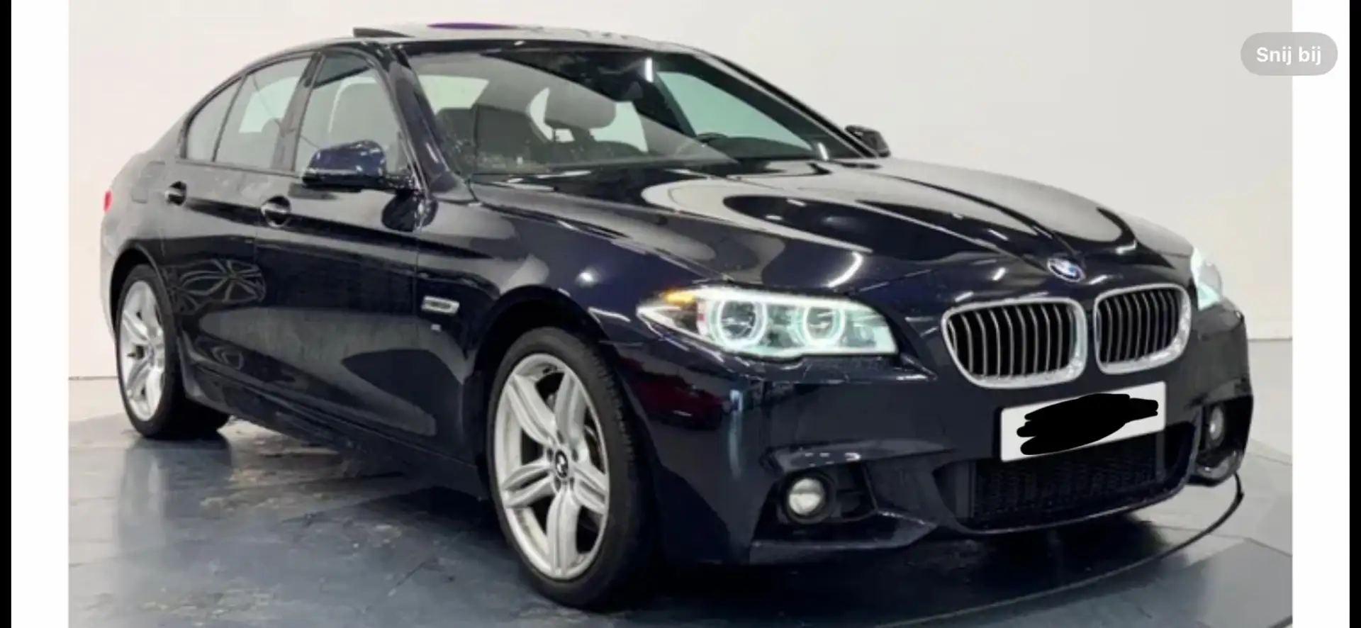 BMW 530 M pakket interieur en exterieur Blauw - 2