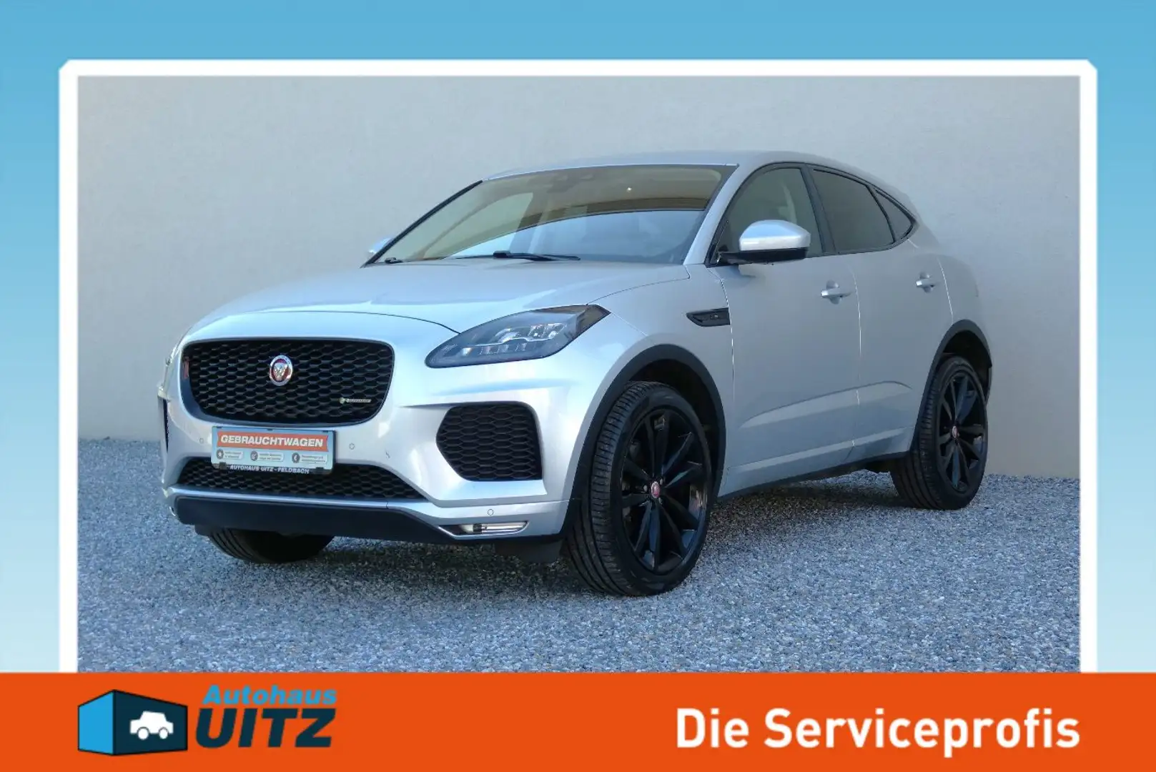 Jaguar E-Pace 2.0D 4WD R-Dynamic +Leder+RFK+SHZ+20 Grau - 1
