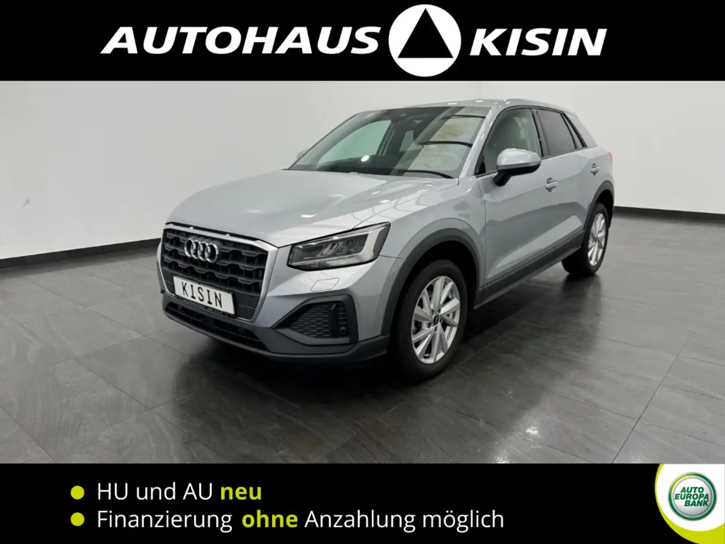 Audi Q2 35 TFSI 1.5 DSG*CAM *Temp *LED*Navi Silber - 1