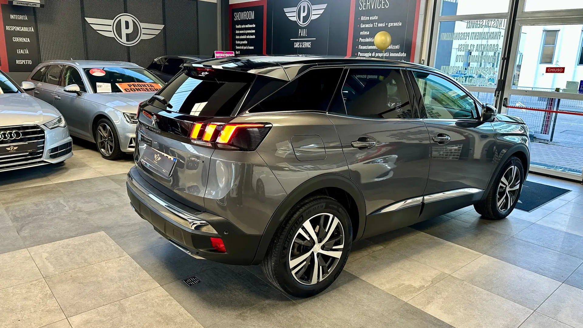 Peugeot 3008 1.5 BlueHDi 130CV EAT8 S&S GT Line Grau - 2