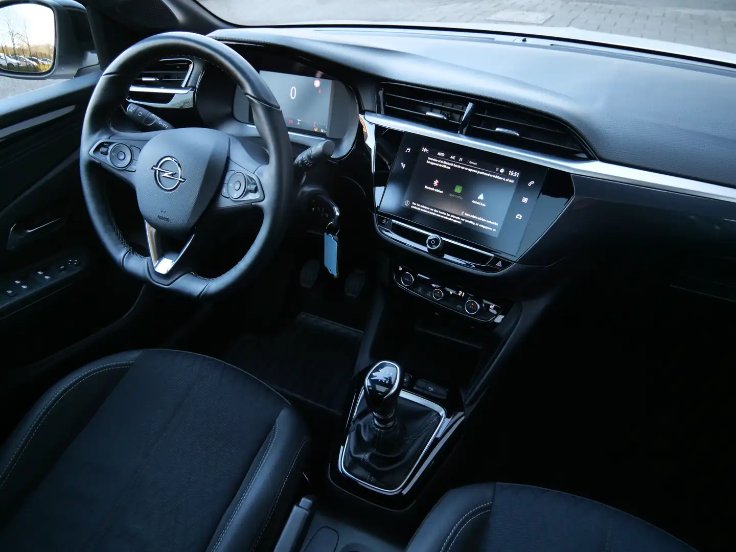 Opel Corsa 1.2 Turbo 100pk Elegance Sport Apple Carplay / Win Wit - 2