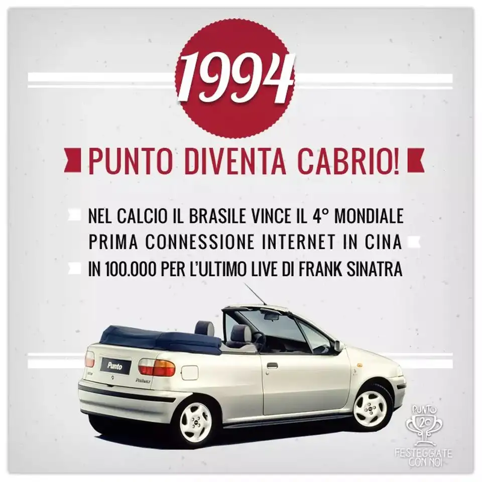Fiat Punto Cabrio S Bertone 30th Anniversary, foto 7
