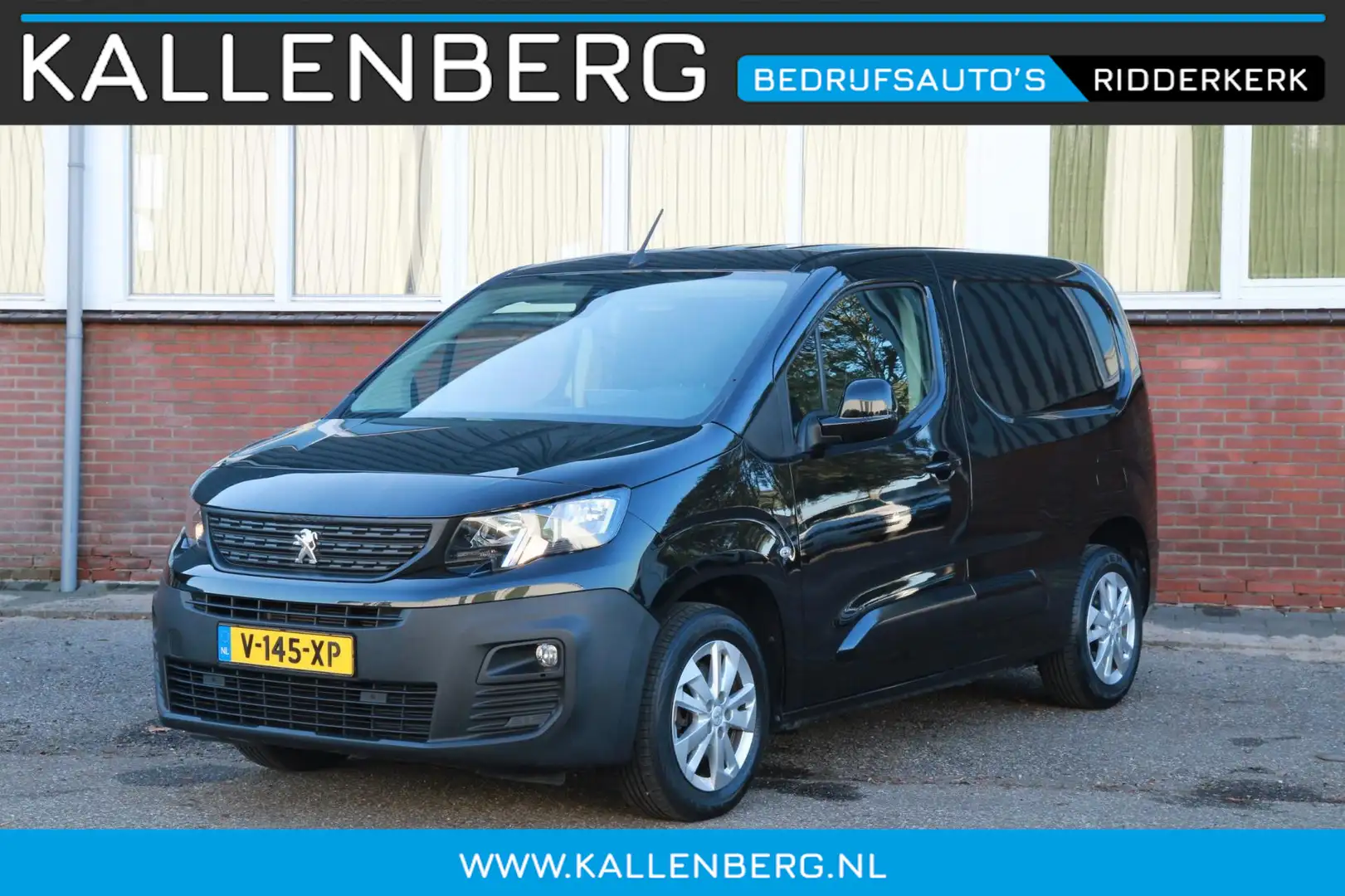 Peugeot Partner 1.5 BlueHDI 131PK Premium / Camera / App connect / Zwart - 1