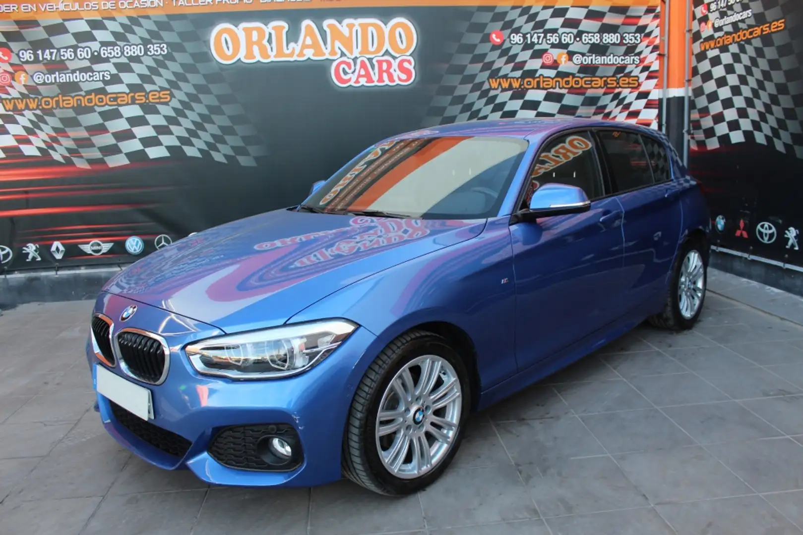 BMW 120 120iA Azul - 1
