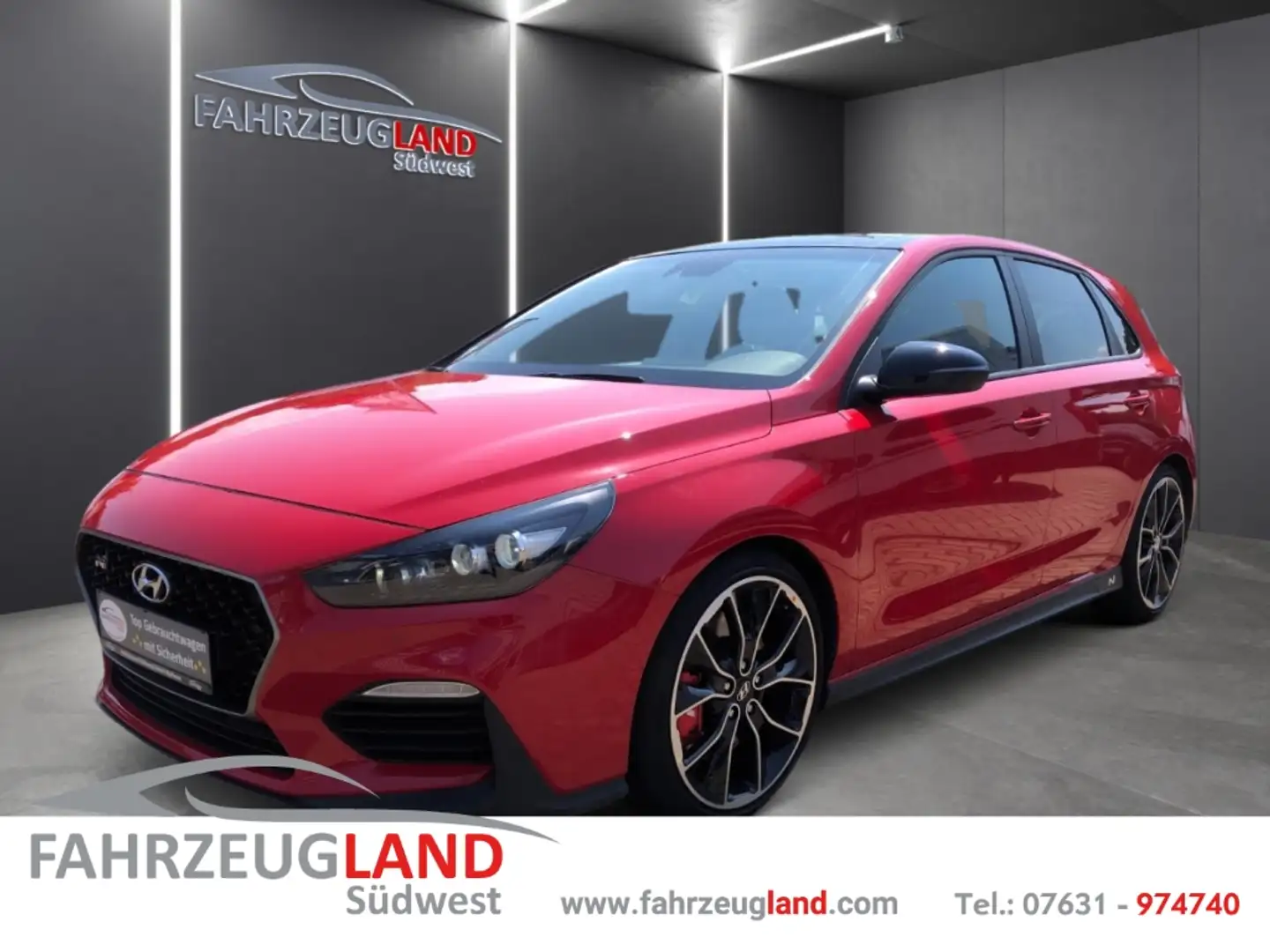 Hyundai i30 N Performance Pano Navi Performance Info System LM Rot - 2