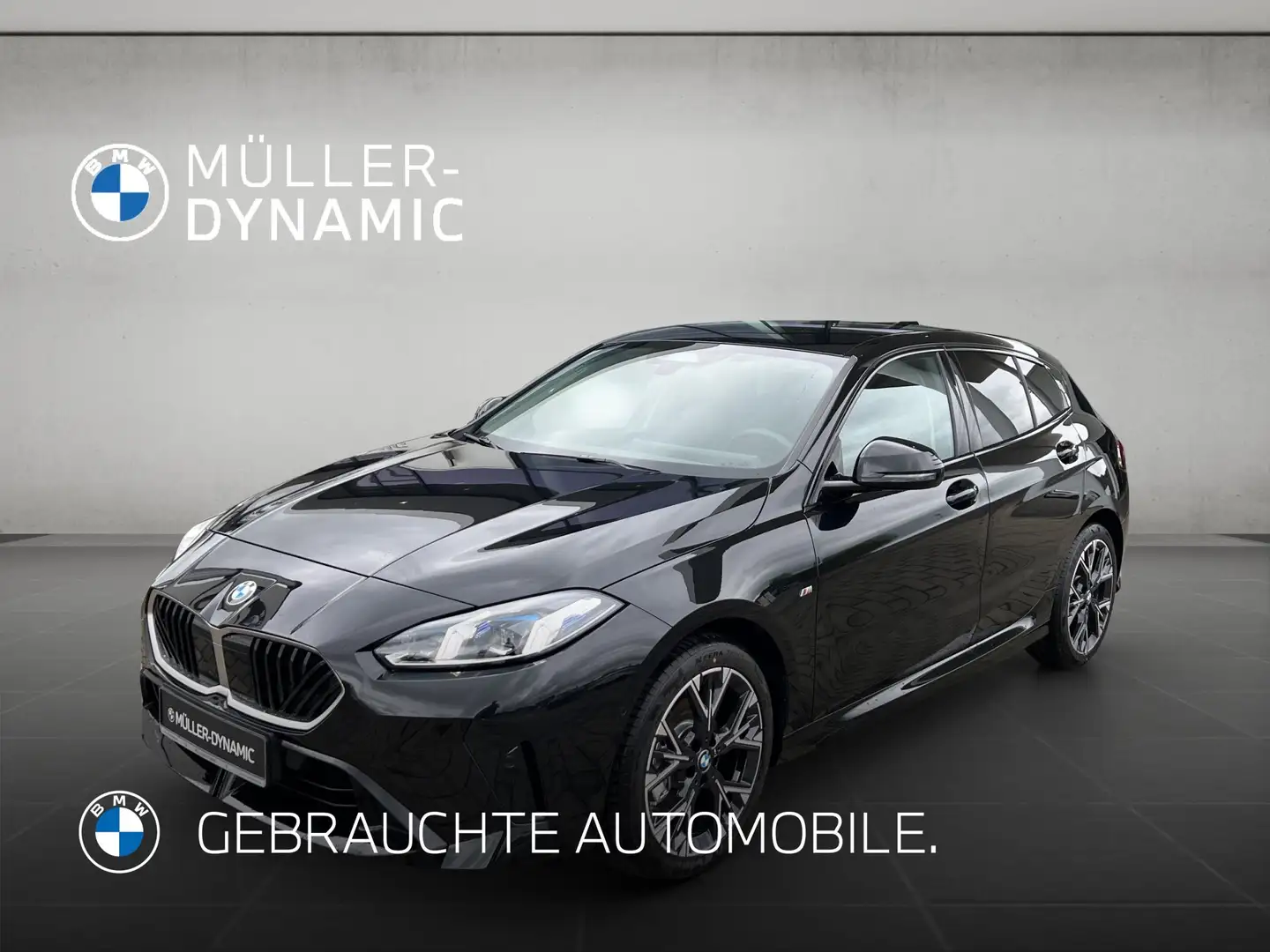 BMW 120 d M SPORT DESIGN LED KOMFORTZUG RÜCKFAHR SHZ Schwarz - 1