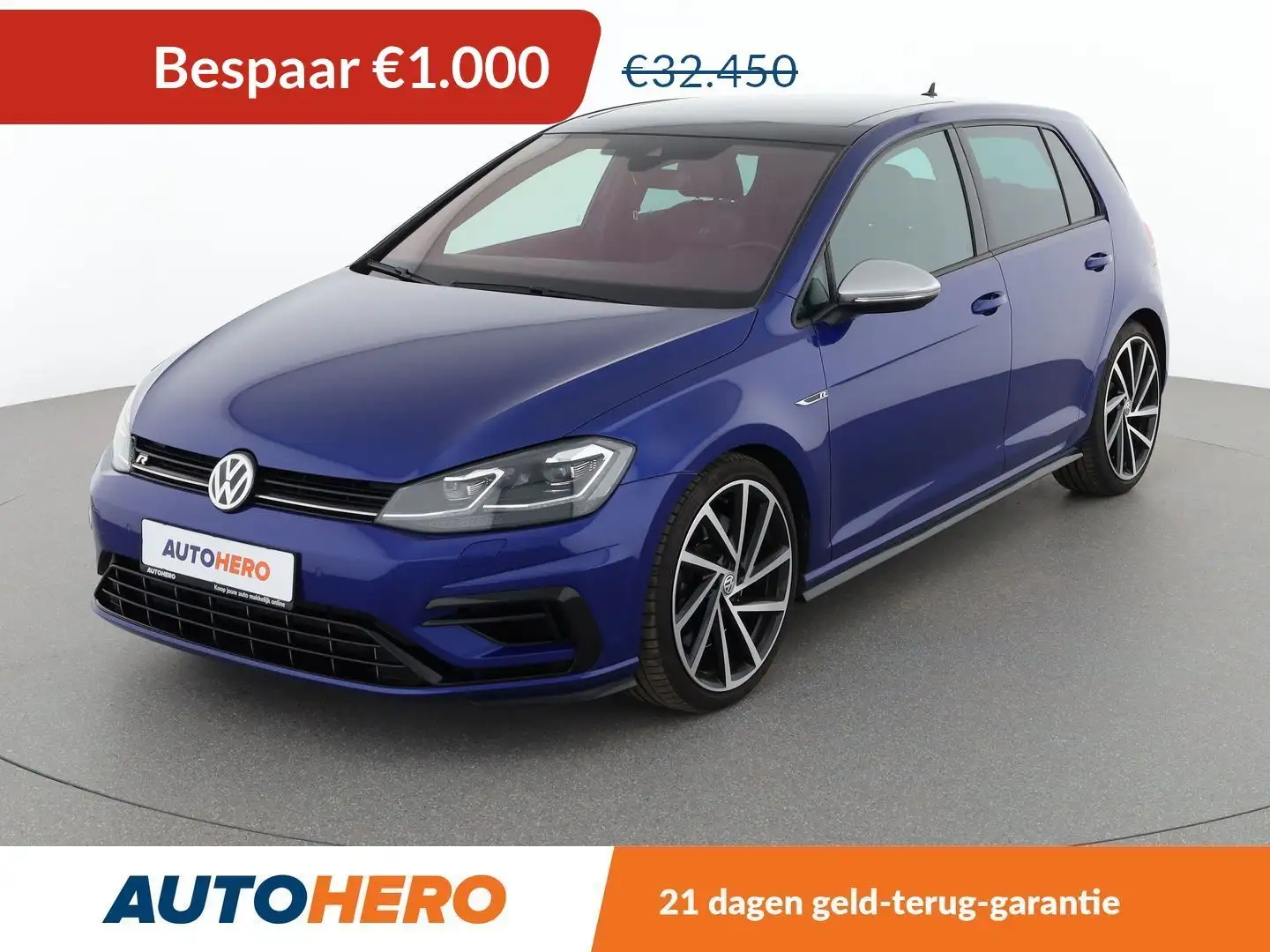 Volkswagen Golf GTI 2.0 TSI R BlueMotion 4Motion Modrá - 1